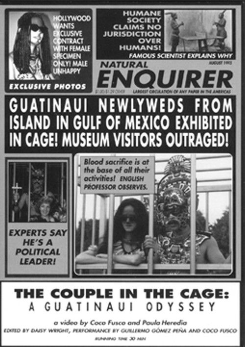 The Couple in the Cage (1993) poster