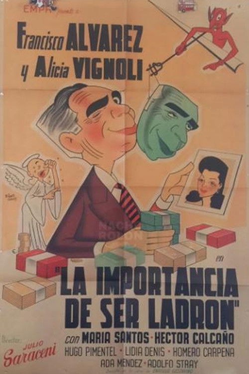 La importancia de ser ladrón (1944) poster