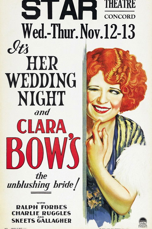 Her Wedding Night (1930) poster