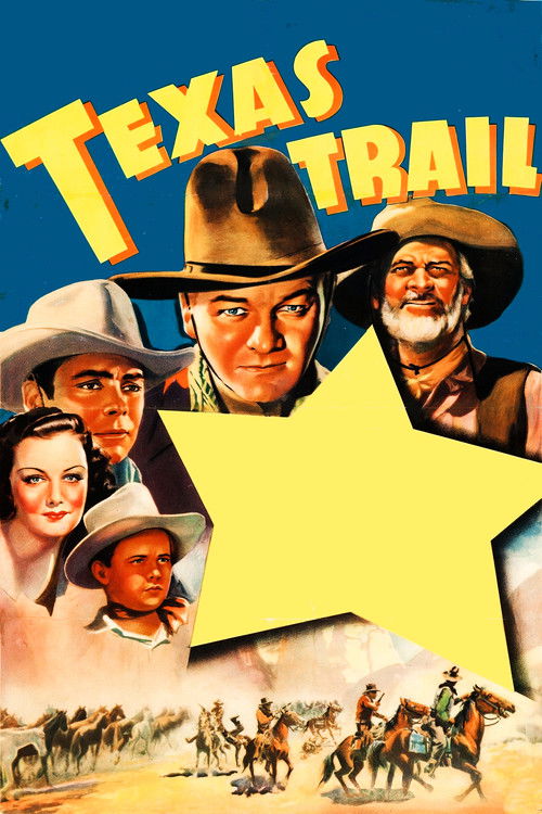 Texas Trail (1937) poster
