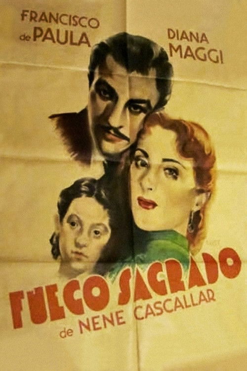 Fuego sagrado (1950) poster