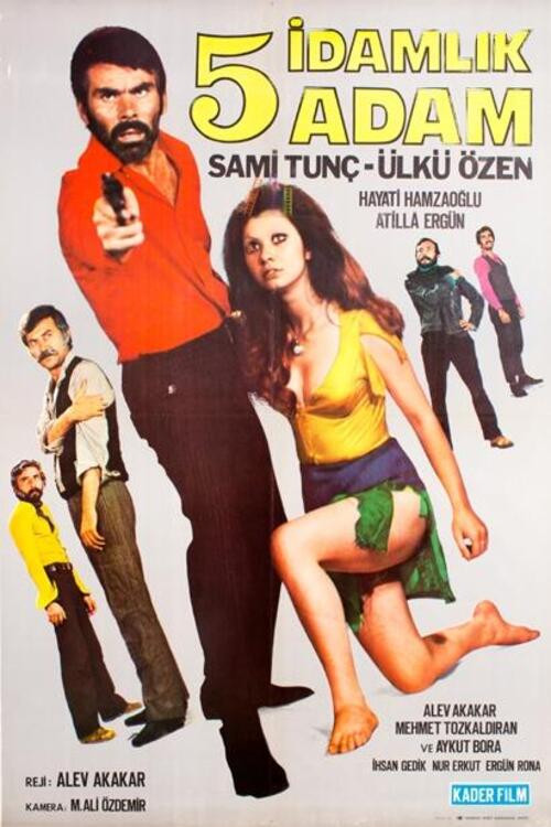 Beş İdamlık İdam (1971) poster