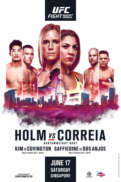 UFC Fight Night 111: Holm vs. Correia (2017) poster