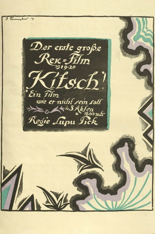 Kitsch (1919) poster