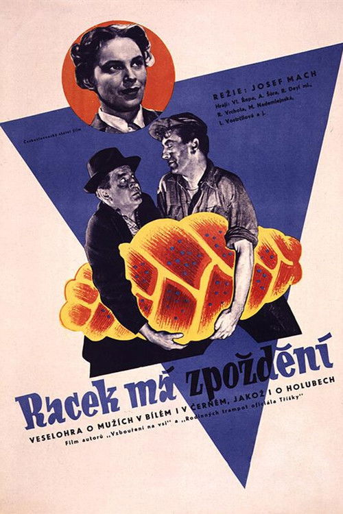 Racek Is Late (1950) poster