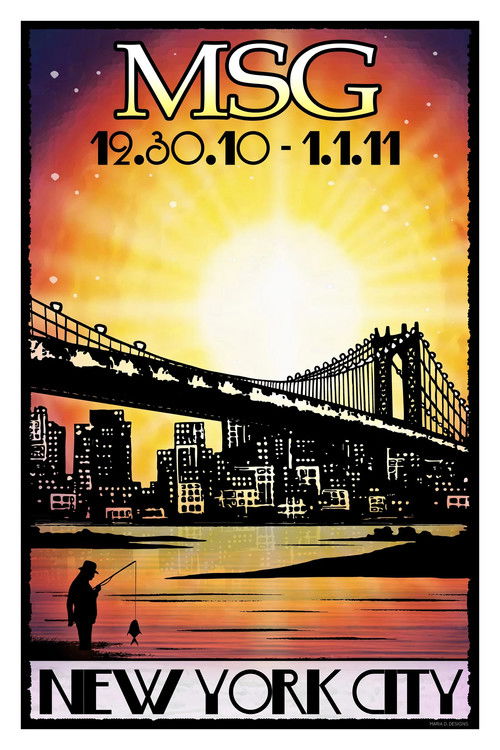 Phish 2010-12-31 Madison Square Garden, New York, NY (2010) poster