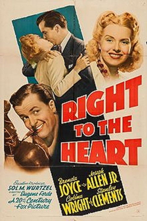 Right to the Heart (1942) poster