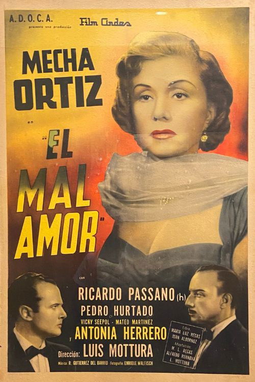 El mal amor (1955) poster