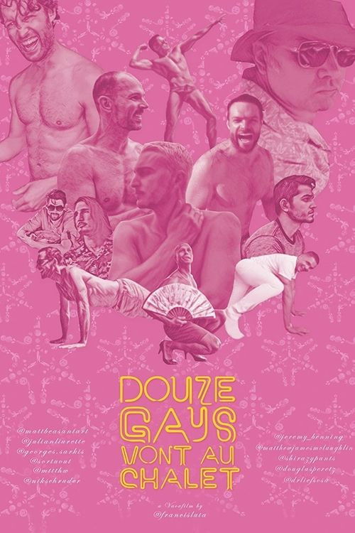 Douze gays vont au chalet (2019) poster