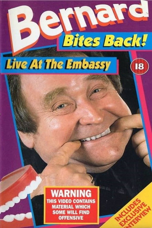 Bernard Manning Bites Back! - Live At The Embassy (1995) poster