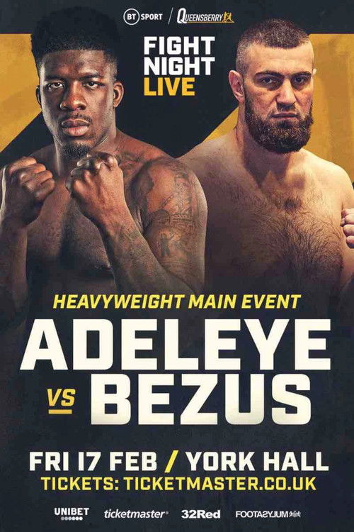 David Adeleye vs. Dmytro Bezus (2023) poster