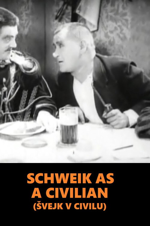 Švejk v civilu (1927) poster
