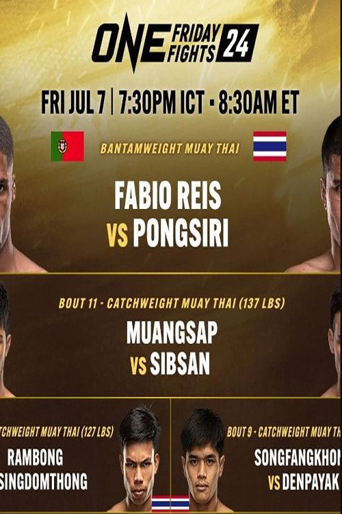 ONE Friday Fights 24: Reis vs. Pongsiri 2 (2023) poster
