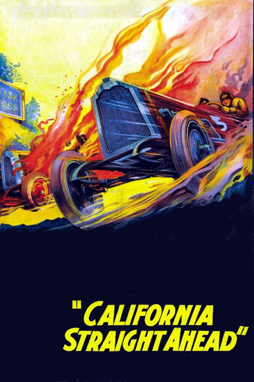 California Straight Ahead (1925) poster
