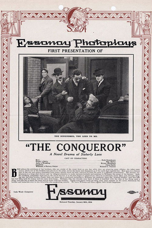 The Conqueror (1914) poster