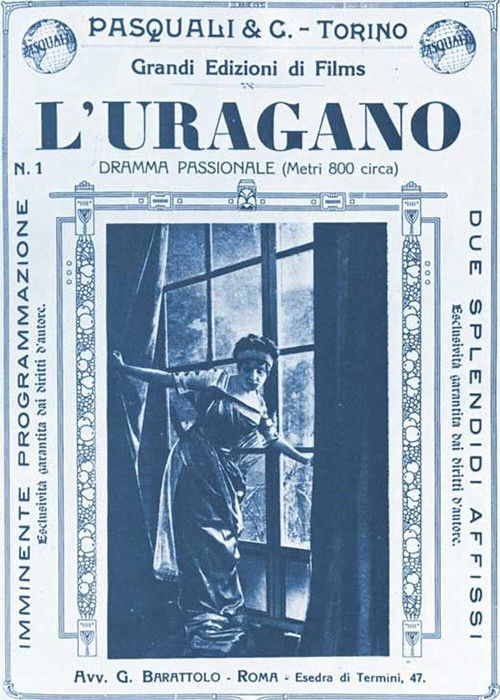 L'uragano (1911) poster