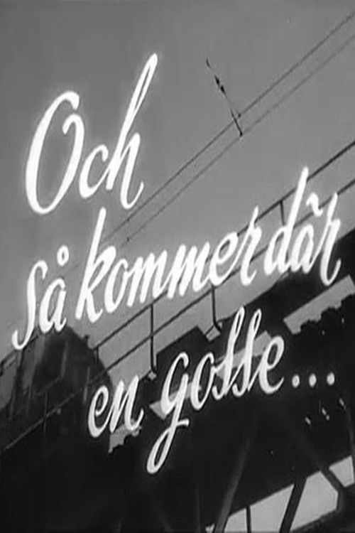 And Then There Comes a Boy (1956) poster