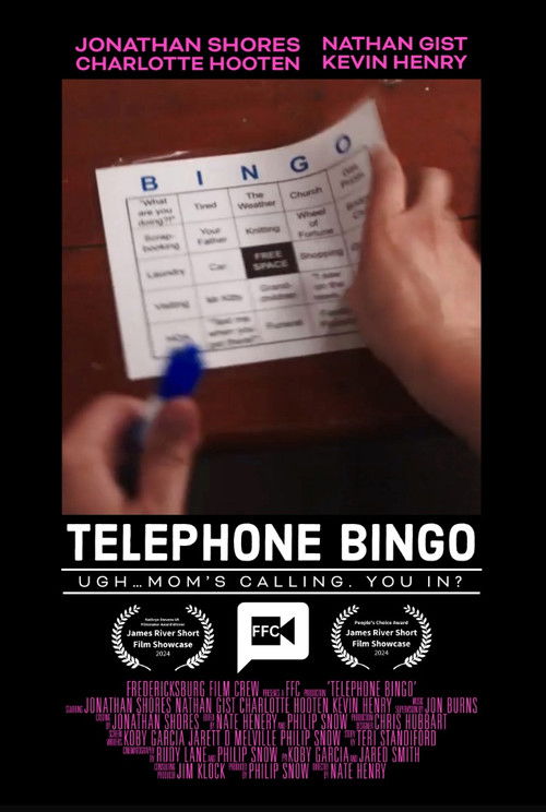 Telephone Bingo poster