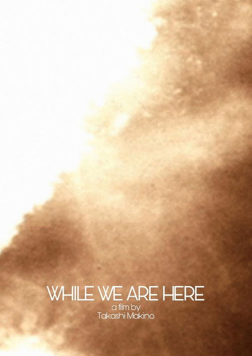 while we are here (2009) poster