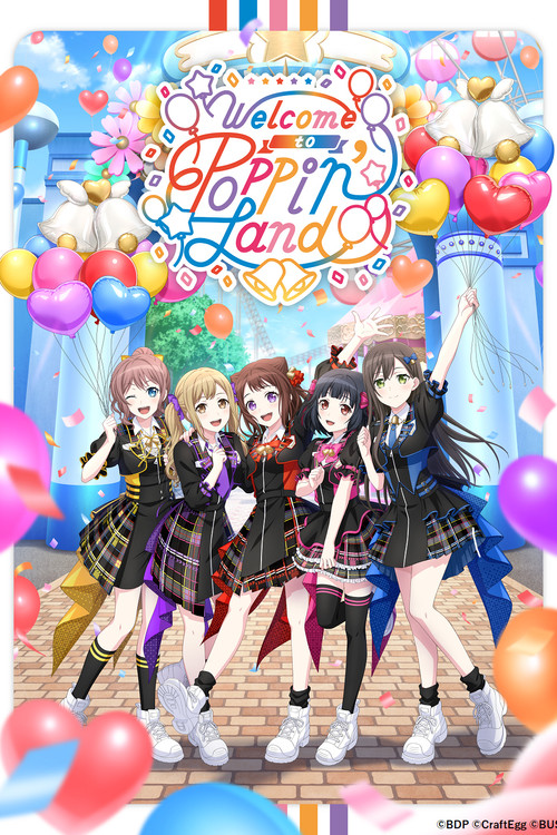 BanG Dream! 12th☆LIVE DAY1 : Poppin'Party 「Welcome to Poppin'Land」 (2023) poster