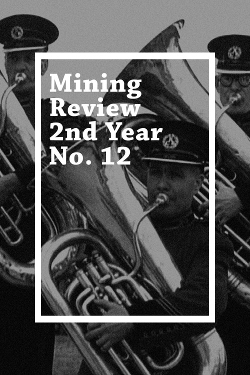 Mining Review 2nd Year No. 12 (1949) poster