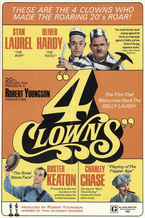 4 Clowns (1970) poster