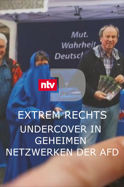 Extrem rechts - Undercover in geheimen Netzwerken der AfD (2024) poster