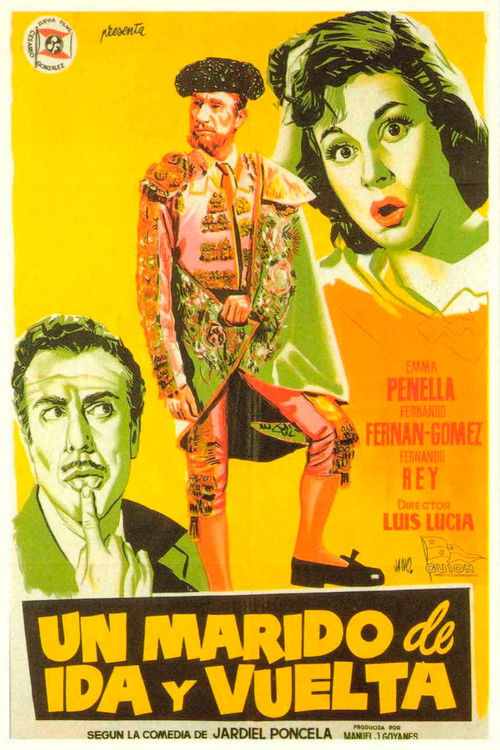 Un marido de ida y vuelta (1957) poster