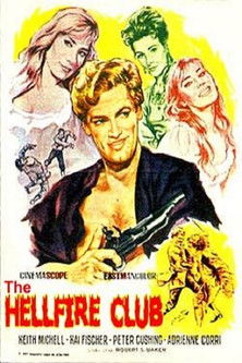 The Hellfire Club (1961) poster