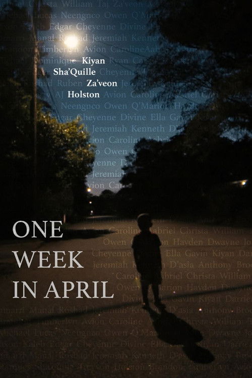 One Week In April poster