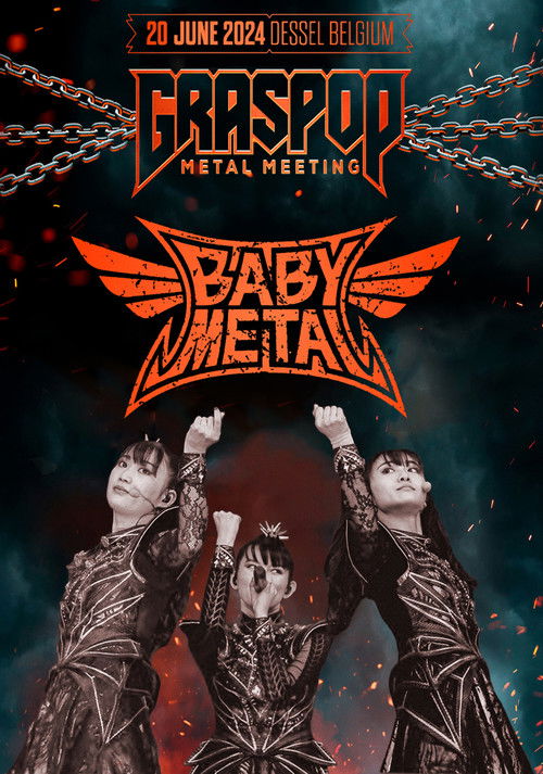 BABYMETAL - Live At Graspop Metal Meeting 2024 (2024) poster
