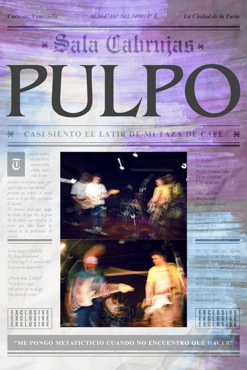 Pulpo - Live @ Sala Cabrujas (2026) poster