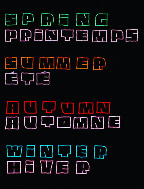 The End of the World in Four Seasons (1995) poster