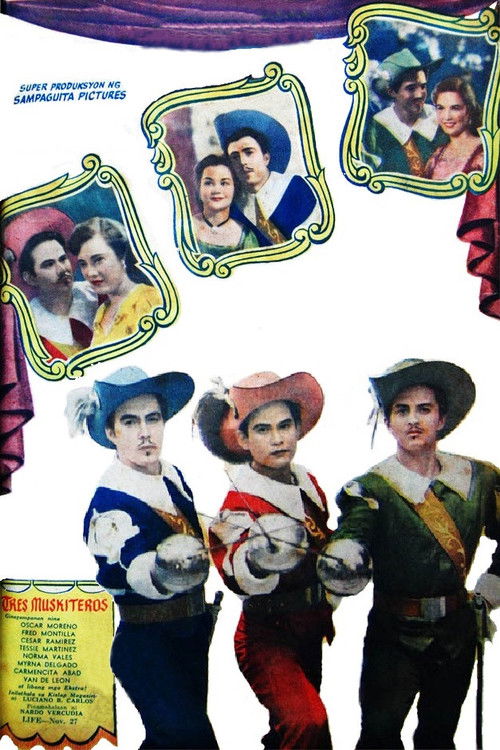Tres Muskiteros (1951) poster