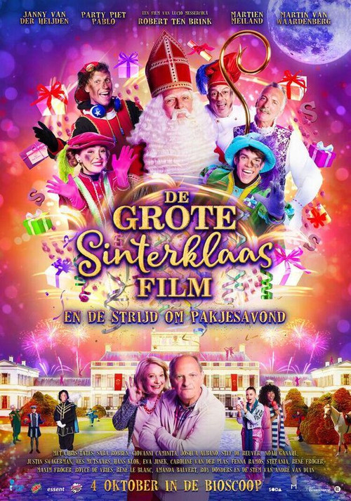 De Grote Sinterklaasfilm: De Strijd om Pakjesavond (2023) poster