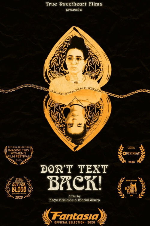 Don't Text Back (2020) poster