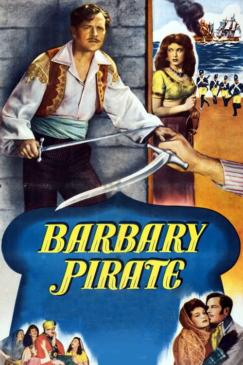 Barbary Pirate (1949) poster