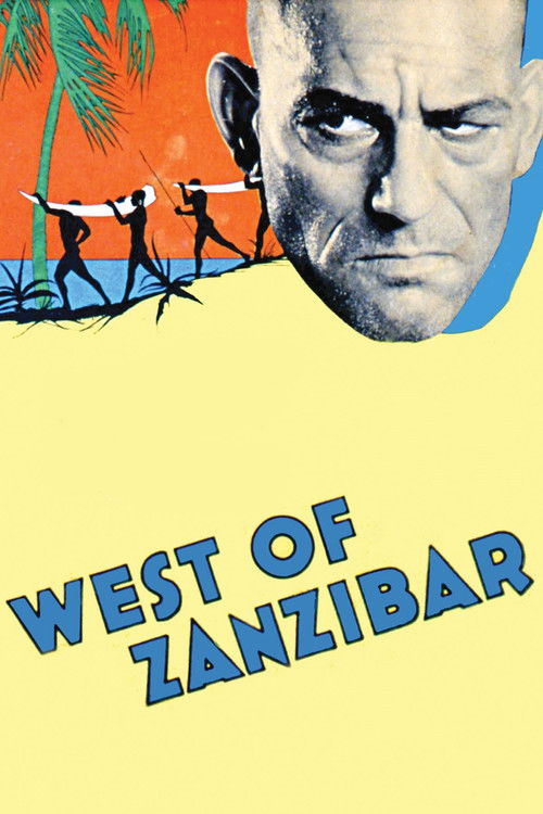 West of Zanzibar (1928) poster