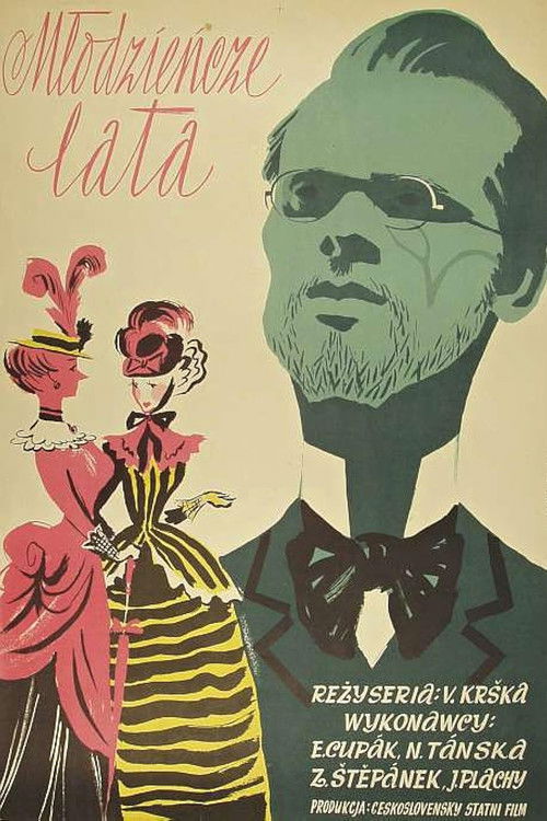 Mladá léta (1953) poster