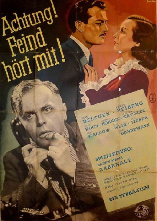 Achtung! Feind hört mit! (1940) poster