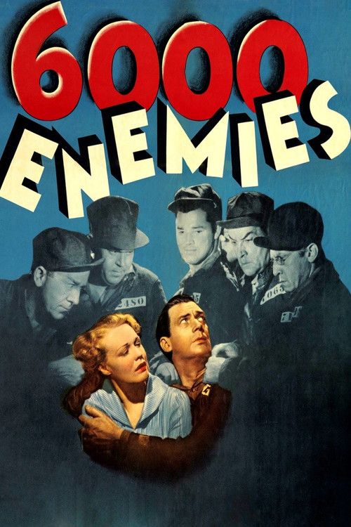 6,000 Enemies (1939) poster