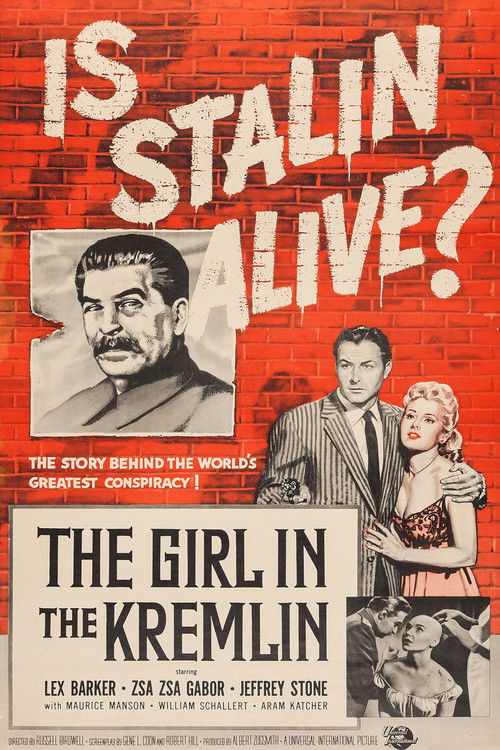 The Girl in the Kremlin (1957) poster