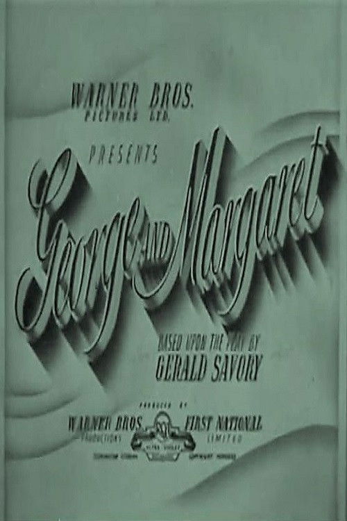 George and Margaret (1940) poster