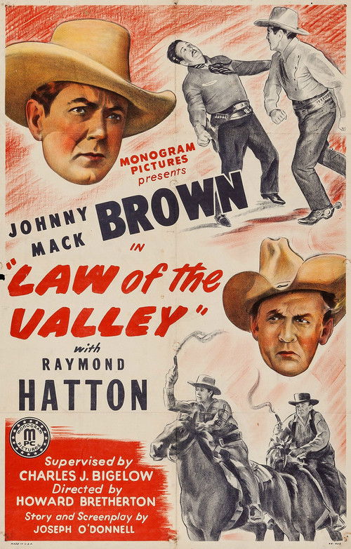 Law of the Valley (1944) poster