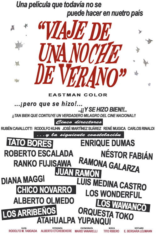 Viaje de una noche de verano (1965) poster